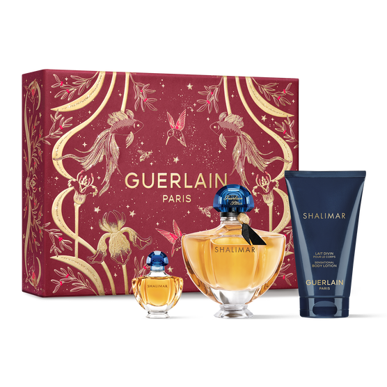 KIT COFFRET GUERLAIN SHALIMAR FEMININO EAU DE PARFUM